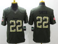 Men's Minnesota Vikings Harrison Smith #22 Army Green Game Jersey1