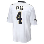 Derek Carr New Orleans Saints Nike Game   Jersey - White