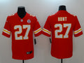Men's Kansas City Chiefs Karim Hunt #27 Red Game Jersey1