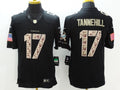 Men's Miami Dolphins Ryan Tannehill #17 Black Game Jersey1