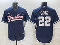 Men's New York Yankees Juan Soto #22 Navy Limited Player Jersey1