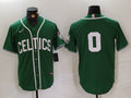 Men's Boston Celtics Jayson Tatum #0 Green Replica Player Jersey