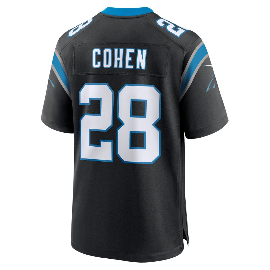 Tarik Cohen Carolina Panthers Nike  Game Jersey -  Black