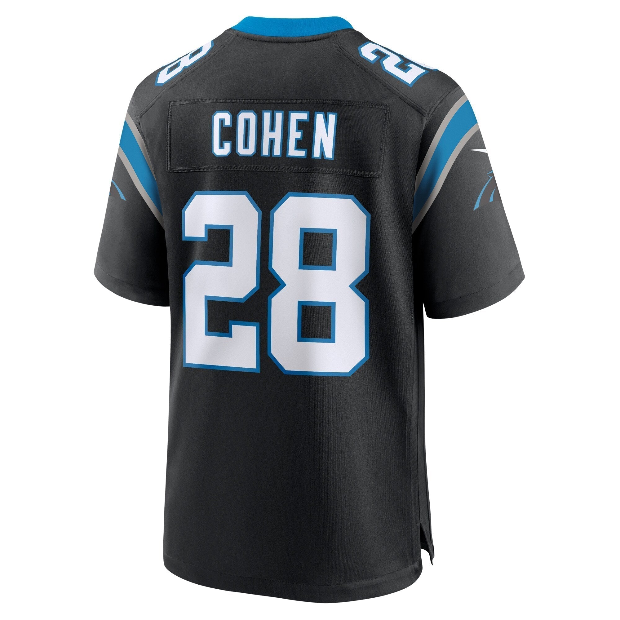 Tarik Cohen Carolina Panthers Nike  Game Jersey -  Black