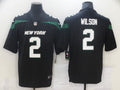 Men's New York Jets Zach Wilson #2 Black Alternate Game Jersey1