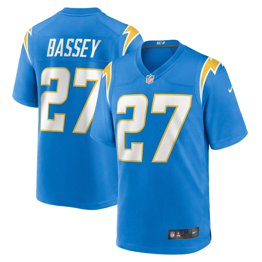 Essang Bassey Los Angeles Chargers Nike  Game Jersey -  Powder Blue
