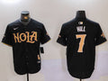 Men's New Orleans Saints Taysom Hill #7 Black Player Game Jersey1