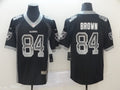 Men's Las Vegas Raiders #84 Antonio Brown Black Game Jersey1