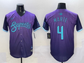 Men's Arizona Diamondbacks Ketel Marte #4 Purple 2025 City Connect Limited Player Jersey
