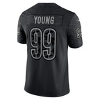Chase Young Washington Commanders Nike RFLCTV Limited Jersey - Black