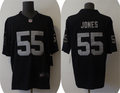 Men's Las Vegas Raiders Chandler Jones #55 Black Game Jersey1