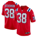 Rhamondre Stevenson New England Patriots Nike Alternate Game   Jersey - Red