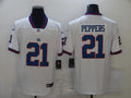 Men's New York Giants Jabrill Peppers #21 White Game Player Jersey1