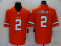 Men's Denver Broncos Patrick Surtain II #2 Orange Game Player Jersey1