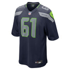 Jalen Sundell Seattle Seahawks Nike  Game Jersey -  College Navy