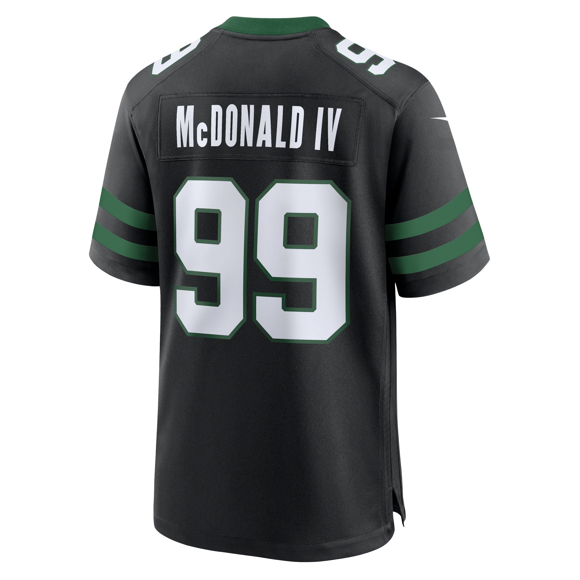 Will McDonald IV New York Jets Nike Alternate Game Jersey - Legacy Black