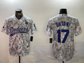Men's Los Angeles Dodgers Shohei Ohtani #17 Arctic Camo 2024 Salute to Service Limited Jersey