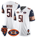 Mens Chicago Bears 1920-2025 The Chicago Bears Vapor Limited Jersey  All Stitched