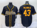 Men's Pittsburgh Steelers Troy Polamalu #43 Black Vapor F.U.S.E. Limited Jersey1