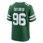 Leonard Taylor III New York Jets Nike Team Game Jersey - Legacy Green