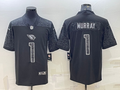 Men's Arizona Cardinals Kyler Murray #1 Black RFLCTV Limited Jersey1