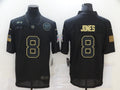 Men's New York Giants #8 Daniel Jones Black Player Game Jersey1