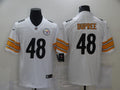 Men's Pittsburgh Steelers Bud Dupree #48 White Game Jersey1