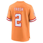 Kyle Trask Tampa Bay Buccaneers Nike Throwback Game Jersey - Orange