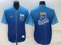 Men's Kansas City Royals Blue Alternate Authentic Jersey1
