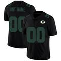 Custom1 Green Bay Packers Football Jerseys Black American Stitched Name And Number Size S to 6XL Christmas Birthday Gift