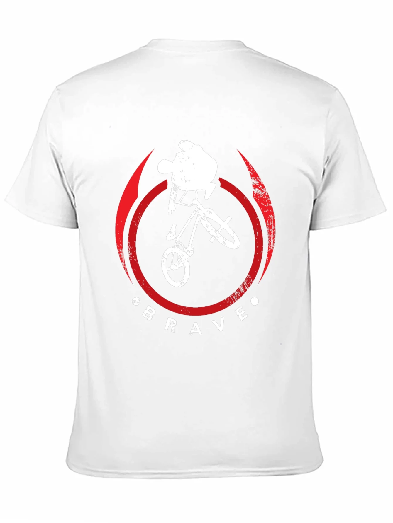 Brave BMX Rider Graphic Tee