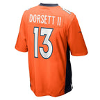 Phillip Dorsett II Denver Broncos Nike Team Game Jersey -  Orange