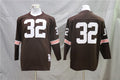 Men's Cleveland Browns Jim Brown  Brown Legacy Replica Jersey1