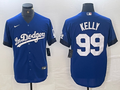 Men's Los Angeles Dodgers Joe Kelly #99 Blue Player Jersey1