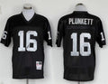 Men's Oakland Raiders Jim Plunkett  Black Legacy Replica Jersey1