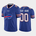 Custom1 Buffalo Bills Royal Team Big Logo Vapor Untouchable Limited Jersey1 Stitched Jersey1 Football Jerseys