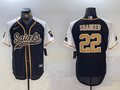 Men's New Orleans Saints Rashid Shaheed #22 Black Legacy Replica Jersey1