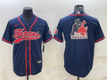 Men's Houston Texans Navy Game Jersey1