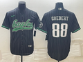 Men's Philadelphia Eagles Dallas Goedert #88 Black Player Jersey1 Joint Edition
