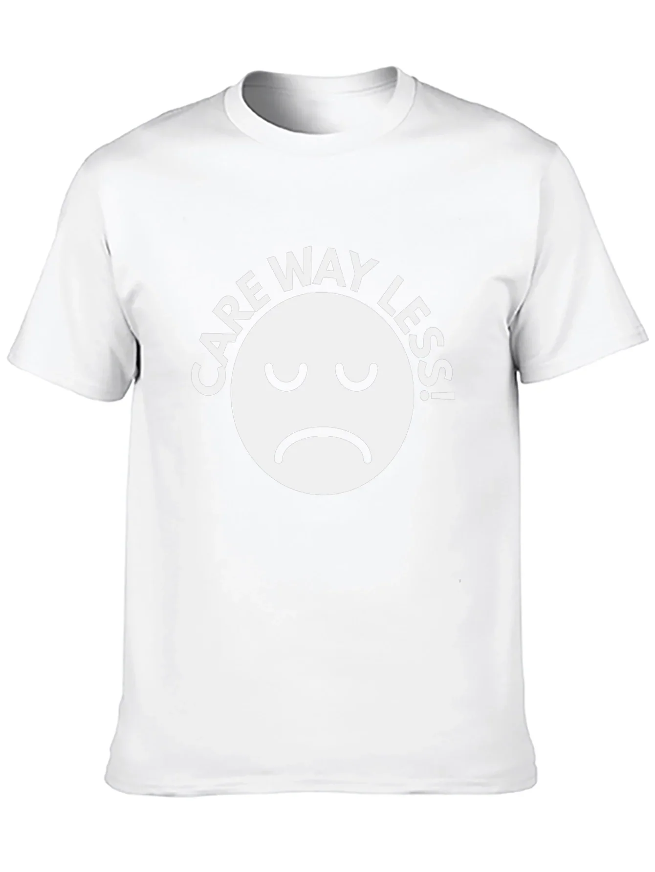 Care Way Less Graphic T-Shirt