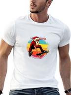 Skateboarding Santa T-Shirt