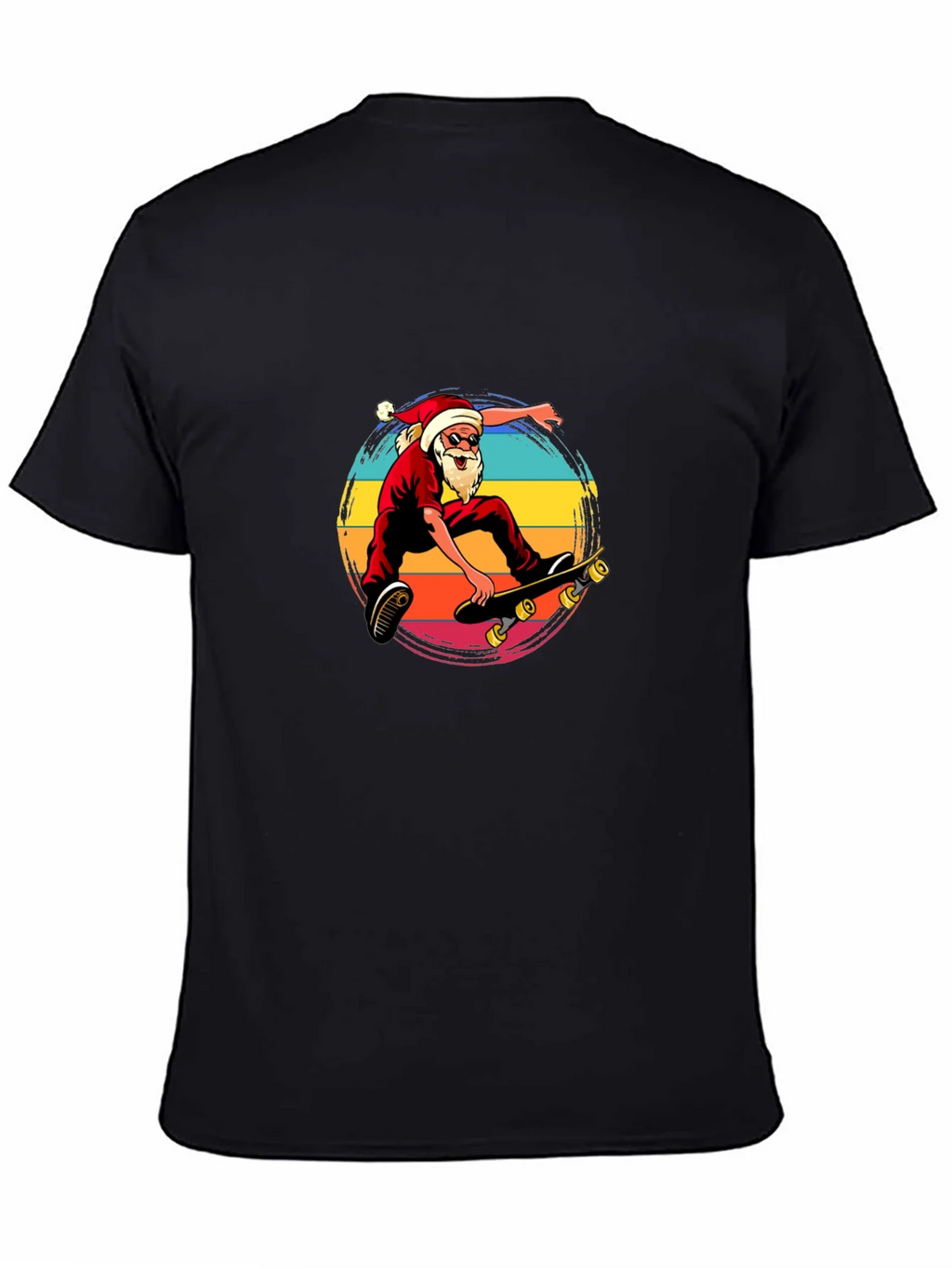Skateboarding Santa T-Shirt