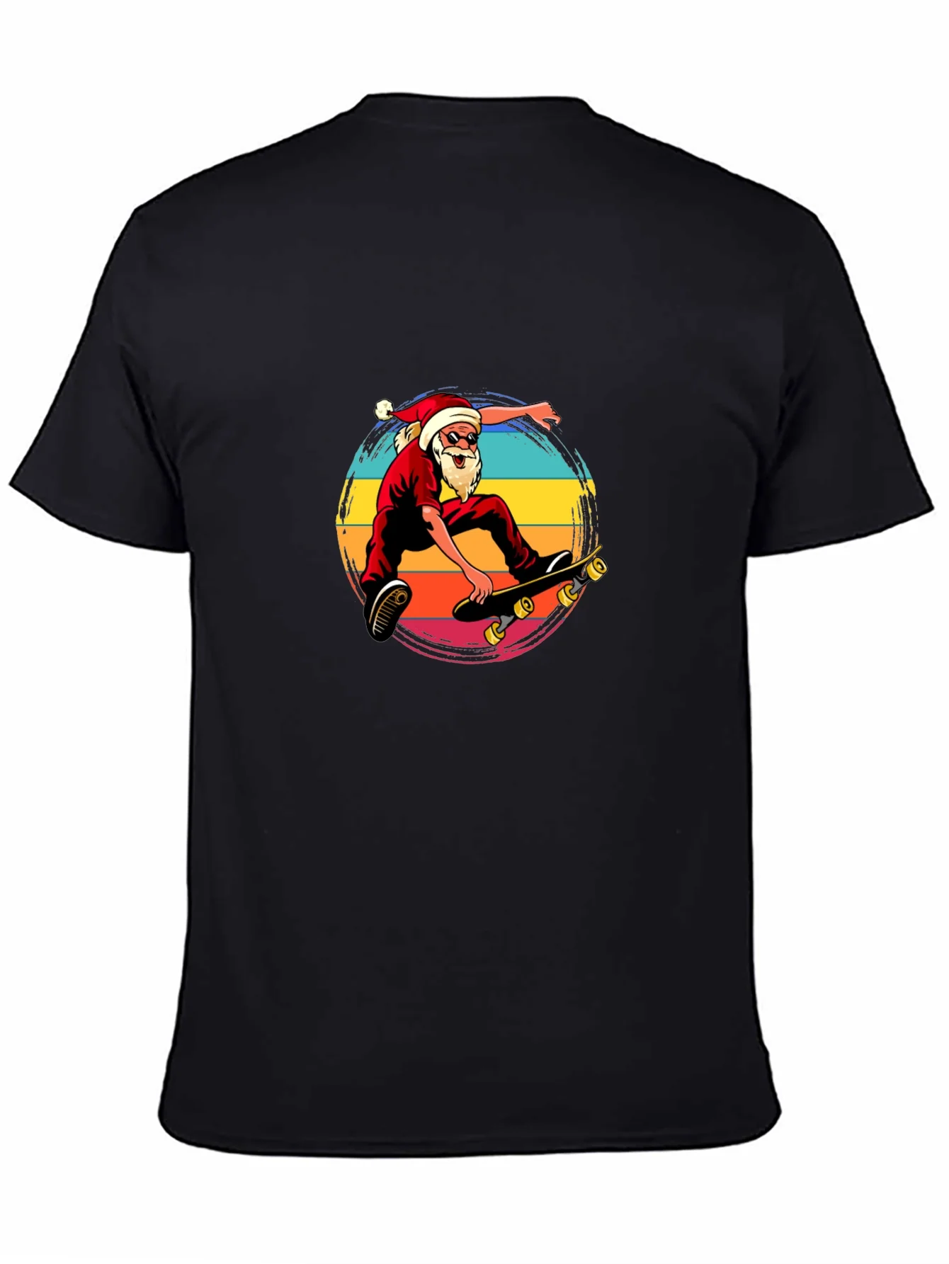 Skateboarding Santa T-Shirt
