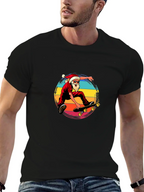 Skateboarding Santa T-Shirt