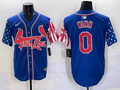 Men's St. Louis Cardinals Masyn Winn #0 Royal Replica Game Jersey