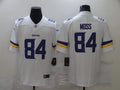 Men's Minnesota Vikings Randy Moss #84 White Game Jersey1
