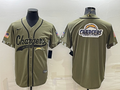 Men's Los Angeles Chargers Olive 2022 Salute To Service Limited Jersey1