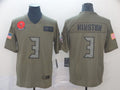Men's Tampa Bay Buccaneers Jameis Winston #3 Brown Game Jersey1