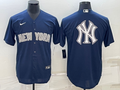 Men's New York Yankees Navy Replica Player Jersey1