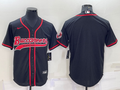 Men's Tampa Bay Buccaneers Black Blank Jersey1